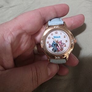 5/20$ Lilo &Stitch Kids Blue-Gold Watch